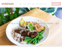 Tablet Screenshot of mildreds.co.uk